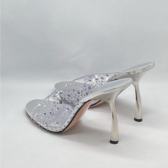 Piferi 115MM Crystal-Embellished Mules size 41 - Picture 12 of 16